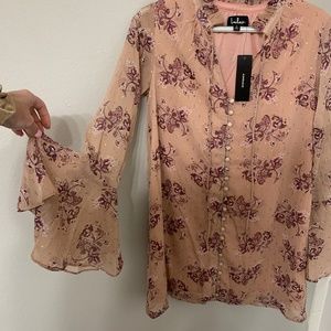 Light Pink Chiffon Dress